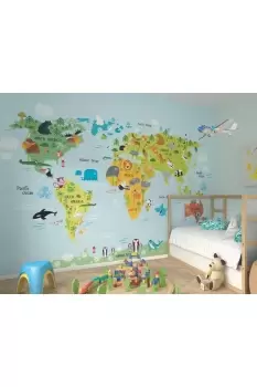 image of Whole Wide World Wall Mural