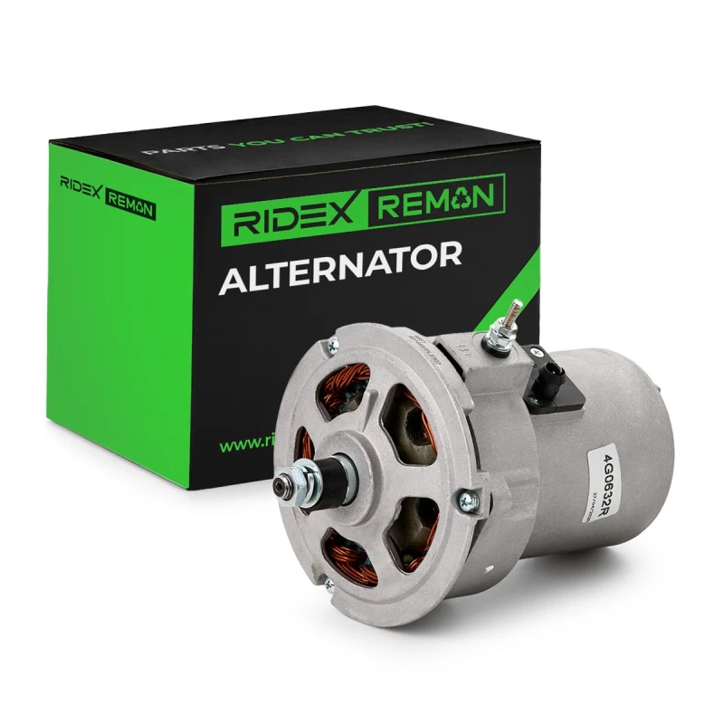 Image of RIDEX REMAN 4G0632R Generator Alternator Charging Current: 55A, Voltage: 12V Alternator (4)