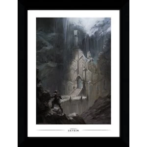 Image of Skyrim Elf Template Collector Print