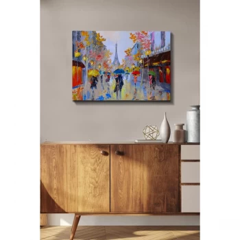 Image of Kanvas Tablo (50 x 70) - 151 Multicolor Decorative Canvas Painting