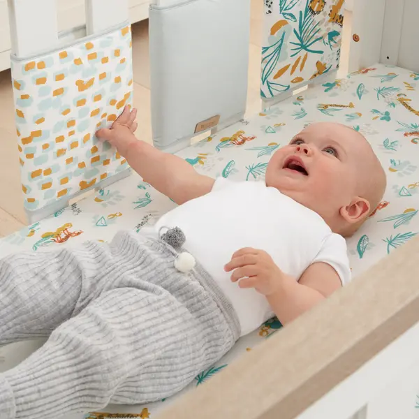 Image of Tutti Bambini Pack of 6 Cot Wraps Tutti Bambini Run Wild