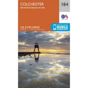 Image of Colchester by Ordnance Survey (Sheet map, folded, 2015)