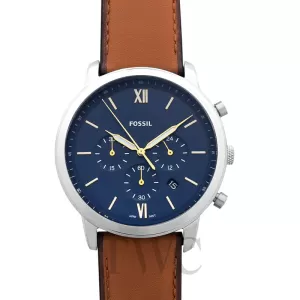 Image of Fossil Men Neutra Chronograph Brown Leather Watch
