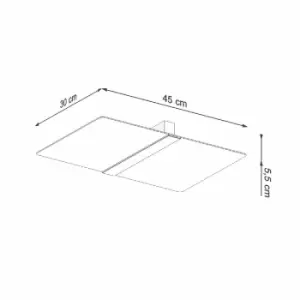 Image of Sollux Plafond Azalia