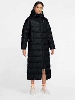 image of Nike NSW Down Parka - Black Size M Women