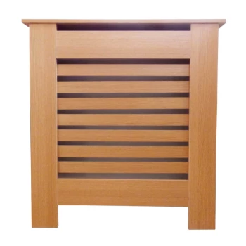 image of Horizontal Oak Radiator Cover - Mini