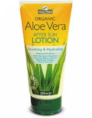 image of Aloe Pura Organic Aloe Vera After Sun Lotion 200ml