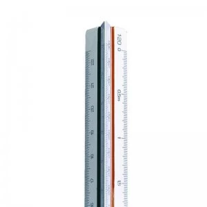 Image of Scalerule Triangular 100-500 30cm 312