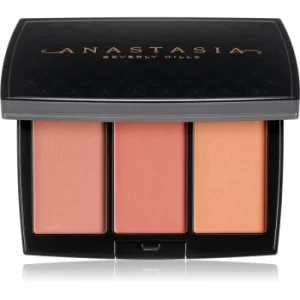 image of Anastasia Beverly Hills Blush Trio Blush Palette Shade Peachy Love 9 g