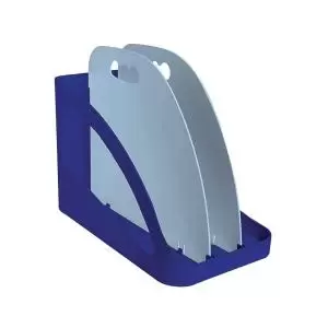 Image of Exacompta Flexbox Vertical Sorter Recycled Bee Blue 3500383D GH35038