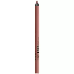 image of NYX Professional Makeup Longwear Line Loud Matte Lip Liner 11ml (Various Shades) - Ambition Statement