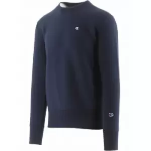 Image of Champion Navy Reverse Weave Crew Neck Sweatshirt