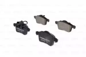Image of Bosch 0986424537 BP289 Brake Pad Set Disc Brake Front Axle