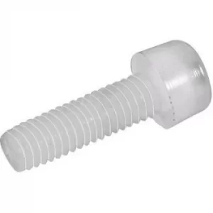 Image of TOOLCRAFT 830308 Allen screws M5 20 mm Hex socket (Allen) DIN 912 Plastic, Polyamide 10 pc(s)