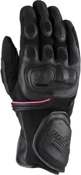 image of Furygan Dirt Road Ladies Motorcycle Gloves, black-pink, Size L for Women, black-pink, Size L for Women