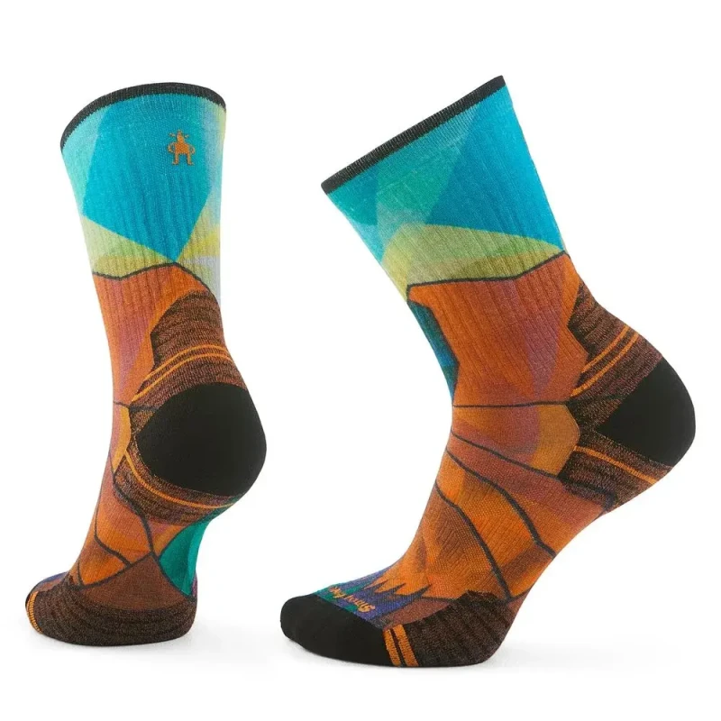 Image of Womens socks Smartwool Targeted Cushion Mountain Prism Orange Female 42/45