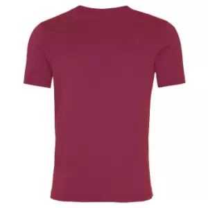 Image of AWDis Mens Washed T Shirt (Medium) (Washed New French Navy)