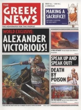 Image of The Greek News by Anton Powell Paperback