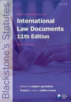Image of Blackstones International Law Documents by Malcolm Evans Paperback