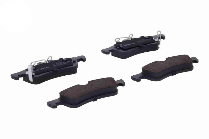 Image of ACKOJA A70-0039 Brake pad set Green Mobility Parts Rear Axle, with acoustic wear warning Brake Pad Set,disc brake (402)