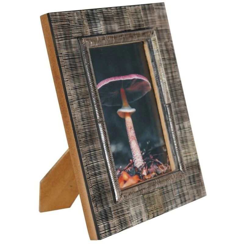 Image of Buttercup Farm Rustic Horn Photo Frame 10X15Cm - Mdf/horn - L1.5 X W16.5 X H21.59cm - Brown