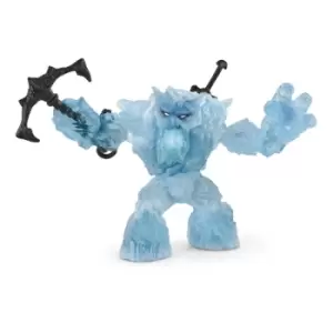 image of SCHLEICH Eldrador Ice Giant Toy Figure, Unisex, 7 to 12 Years, Multi-colour (70146)