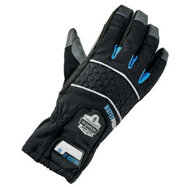 Image of Ergodyne Ergodyne ProflexExtreme Thermal Waterproof Gloves 1 Pair Black M EY819WPM