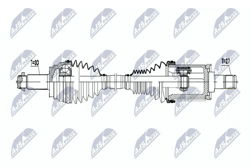 Image of NTY Drive shaft NTY NPW-BM-039