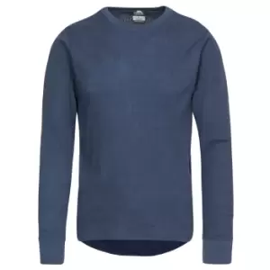 Image of Trespass Adults Unisex Unify Thermal Base Layer Top (S) (Navy)