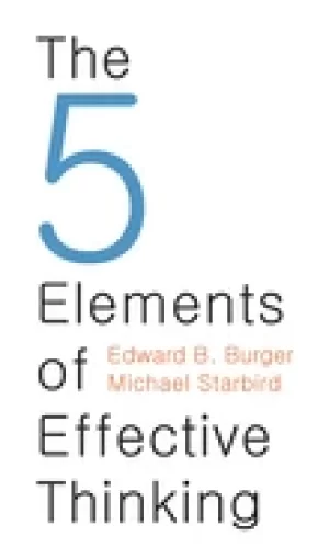 Image of 5 elements of effective thinking