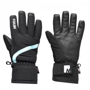 image of Nevica 3 in 1 Ski Gloves Junior Girls - Black/Pink