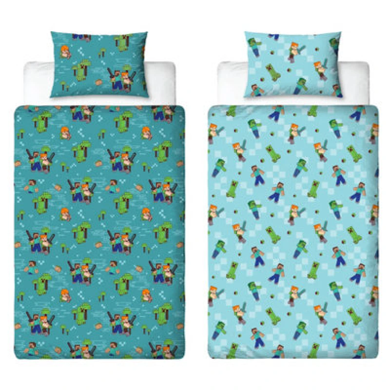 Image of Minecraft Levelup Single Rotary Duvet