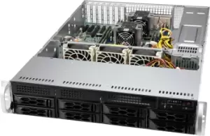 image of Supermicro CSE-LA25TQC-R609LP computer case Rack Black 600 W