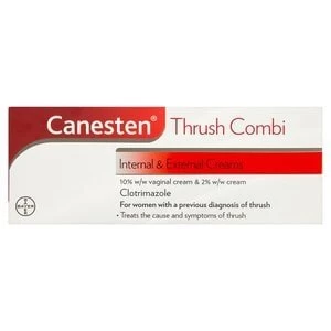 Image of Canesten Thrush Internal and External Cream Combi