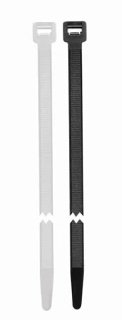 image of Cable Ties - Standard - Assorted - 200mm - Pack Of 20 PWN817 WOT-NOTS