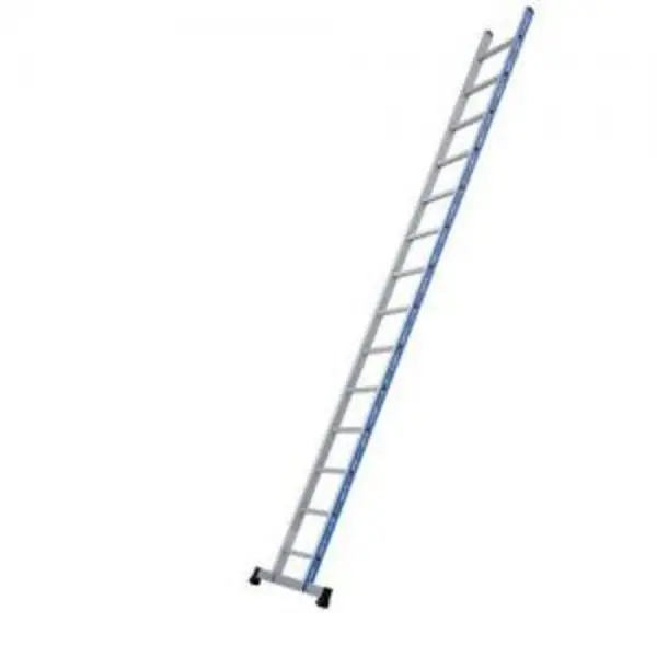 image of ESE Direct Slip Resistant Aluminium Ladder with Stabilisers - 14 Tread 406416 Ladders