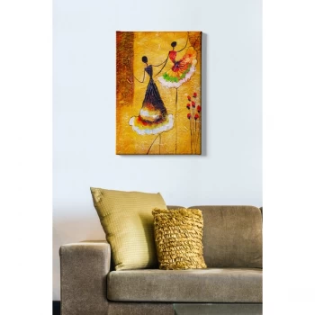Image of Kanvas Tablo (50 x 70) - 215 Multicolor Decorative Canvas Painting