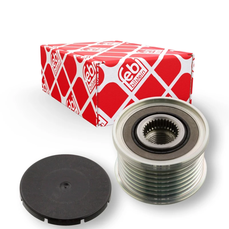 Image of FEBI BILSTEIN 101718 Freewheel Clutch Width: 40mm, with lid Freewheel Clutch,alternator (1390)