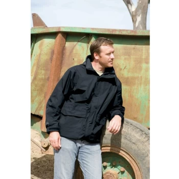 Image of TRA122 Benson II - Mens Black 3-in-1 Jacket - X Large - Regatta