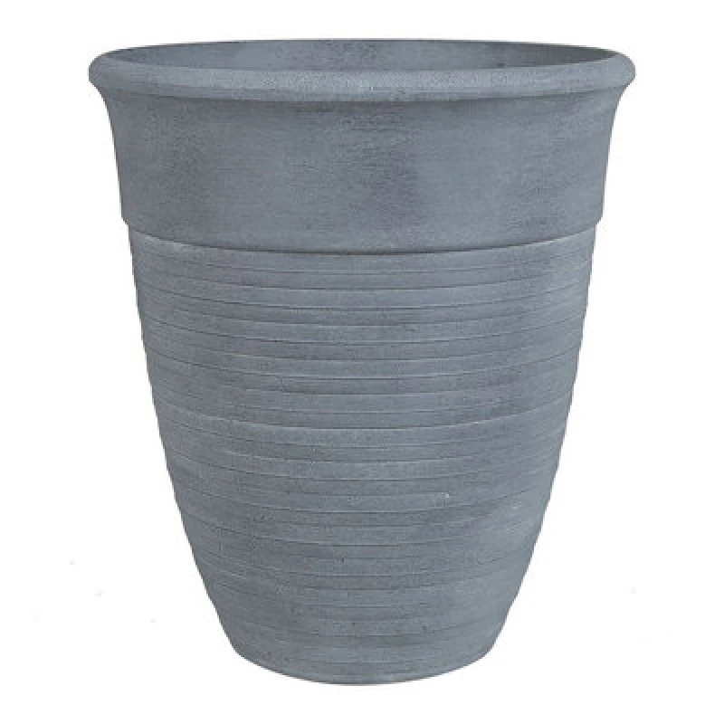 Image of Beliani Plant Pot Katalima 43cm Grey