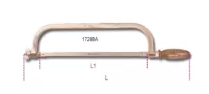 Image of Beta Tools 1727 BA Spark-Proof Hacksaw & Blade L: 500mm L1: 300mm 017270801