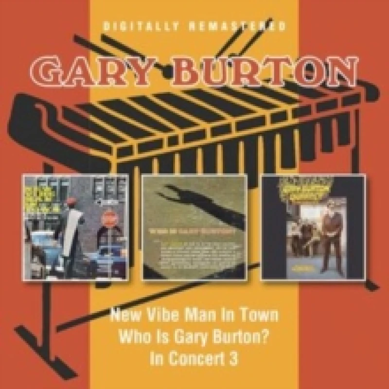 Image of Gary Burton - New Vibe Man in Town/Who Is Gary Burton?/In Concert [CD / Album] Music CDs - Music CD
