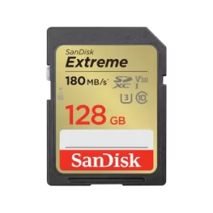 Image of SanDisk Extreme SDXC UHS-I - 128GB - SDSDXVA-128G-GNCIN