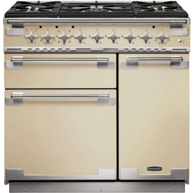 Image of Rangemaster Elise ELS90DFFCR 90cm Dual Fuel Range Cooker