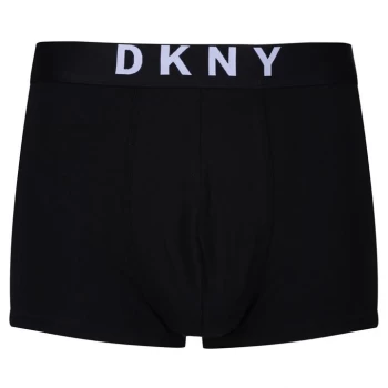 image of DKNY 3 Pack NY Trunks Mens - Blk/Wht/Gry