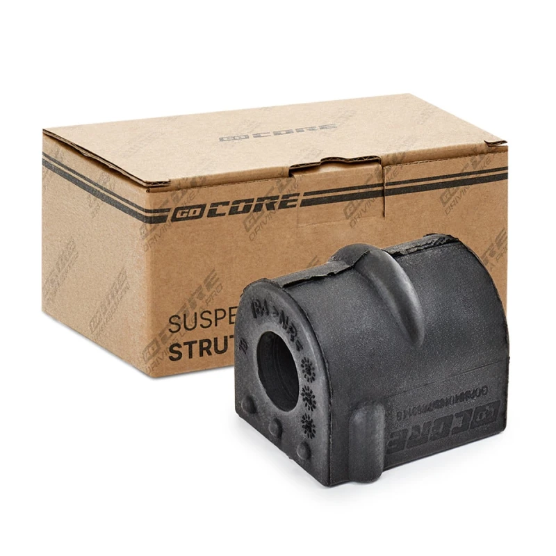 Image of goCORE GCA3340155 Stabilizer Bushes Front Axle, Rubber Rubber Anti-roll Bar Bush Kit (1334)