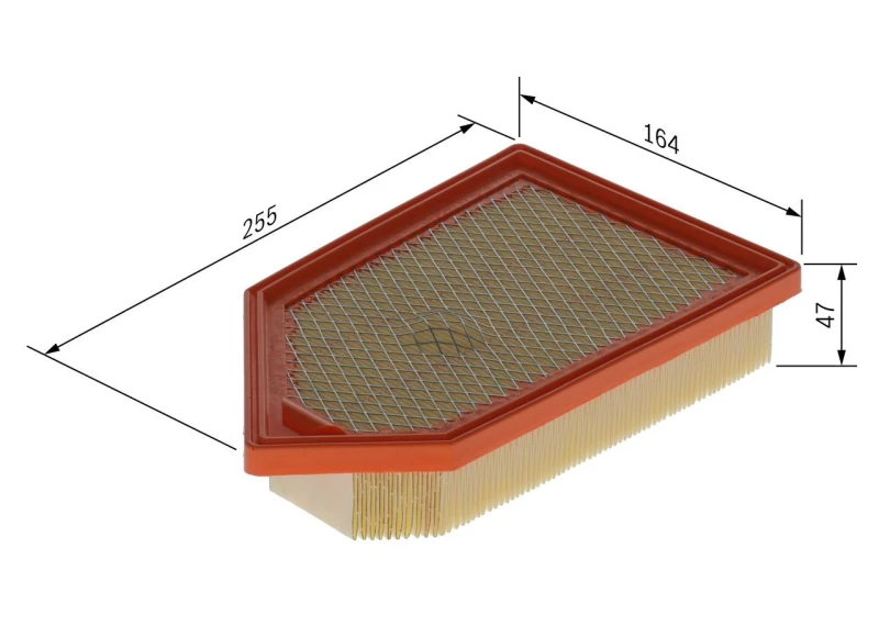 Image of Air filter Bosch F 026 400 724