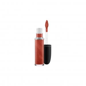 Image of MAC Retro Matte Metallic Liquid Lipcolour Foiled