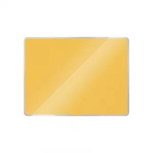 Image of Cosy Magnetic Glass Whiteboard 600X400MM Warm Yellow