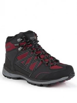 Image of Regatta Lady Samaris II Mid - Black/Pink, Size 5, Women